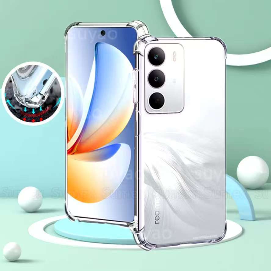 realme C71ตรงรุ่น(ส่งในไทย)เคสTPUใสกันกระแทกแบบคลุมกล้องRealme C71/Realme P3 5G/Realme P3 Ultra 5G/R