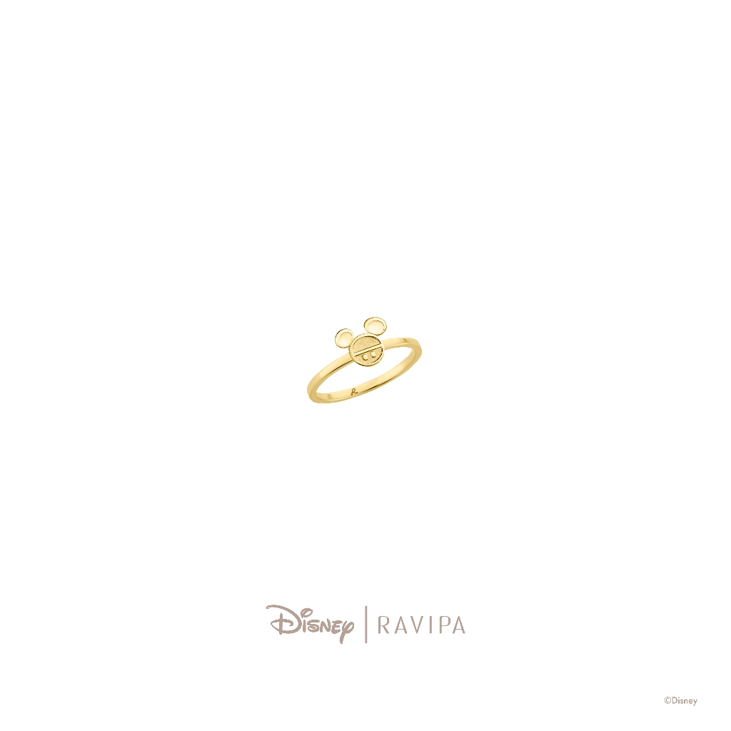 [PRE-ORDER] Mickey Mouse Golden Gold Ring - แหวน