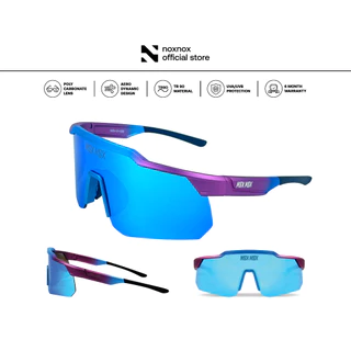 NOX NOX แว่นตากันแดดรุ่น WIND XTREAM พร้อมกล่องและถุงผ้า