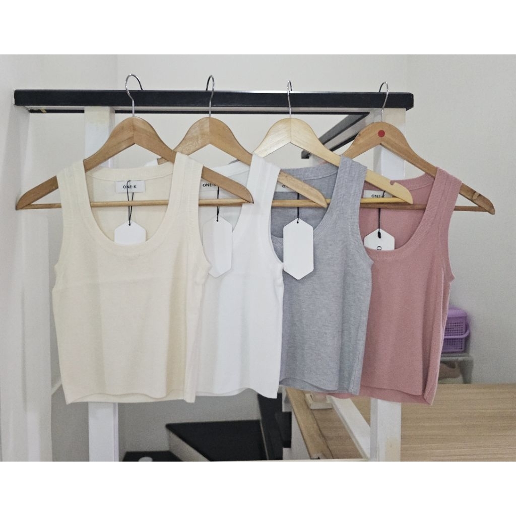 เสื้อแขนกุดไหมพรมOne-K ผ้าไหมพรมเนื้อนิ่มใส่สบายผ้าไม่หนา