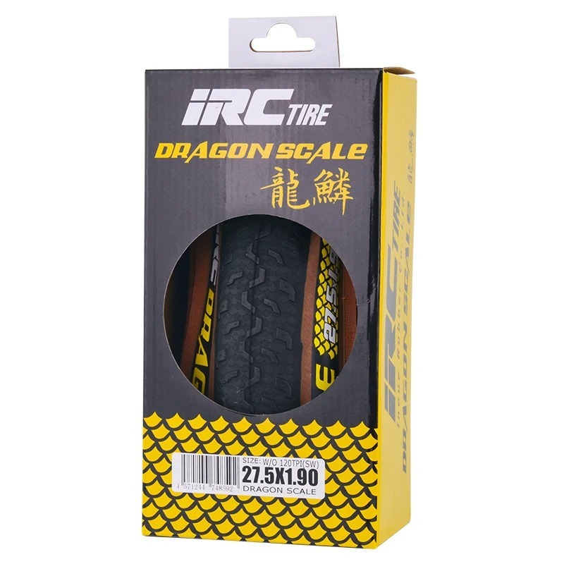 IRC ยางจักรยาน MTB ขอบพับ น้ำหนักเบามาก ความหนาแน่น 120 PTI ขนาด 26/27.5/29 นิ้ว