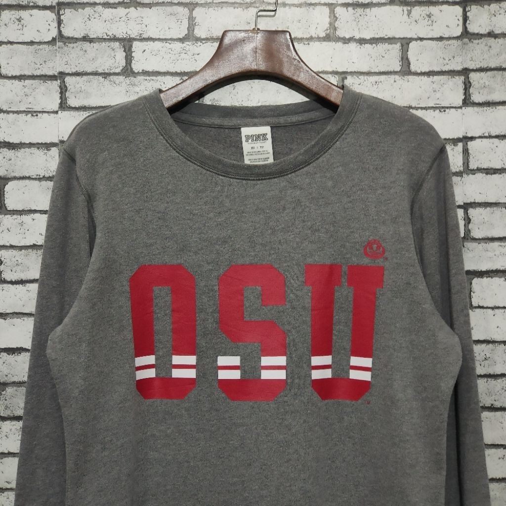 🔥สเวตเตอร์ PiNK VICTORIA'S SECRET OSU Sweater