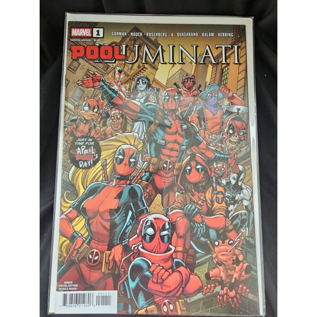 Pooluminati #1 (Marvel Comics)