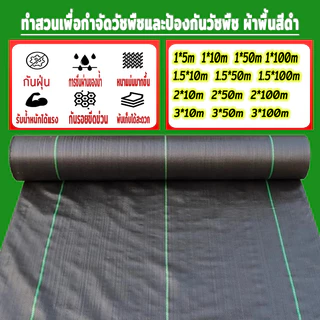Daily Gold พลาสติกคลุมวัชพืช กำจัดวัชพืช ผ้าคลุมวัชพืช พลาสติกเกรดส่งออก ผสมUV ฆ่าหญ้า เห็นผลไวถายใน