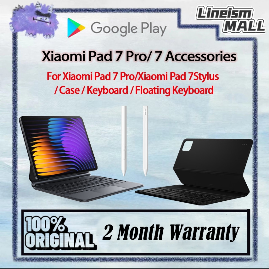 Original Xiaomi Pad 7 Pro/ Xiaomi Pad 7 Accessories ( Stylus / Case / Keyboard / Floating Keyboard )
