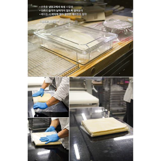 แผ่นไวนิลคลุมโดจากเกาหลี dough vinyl sheets แพค 10 แผ่น