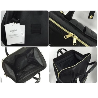 Anello ของแท้ 100% PU Leather Backpack กระเป๋าเป้สะพายหลัง เป้หนังพียู รุ่น AT-B1211/AT-B1212