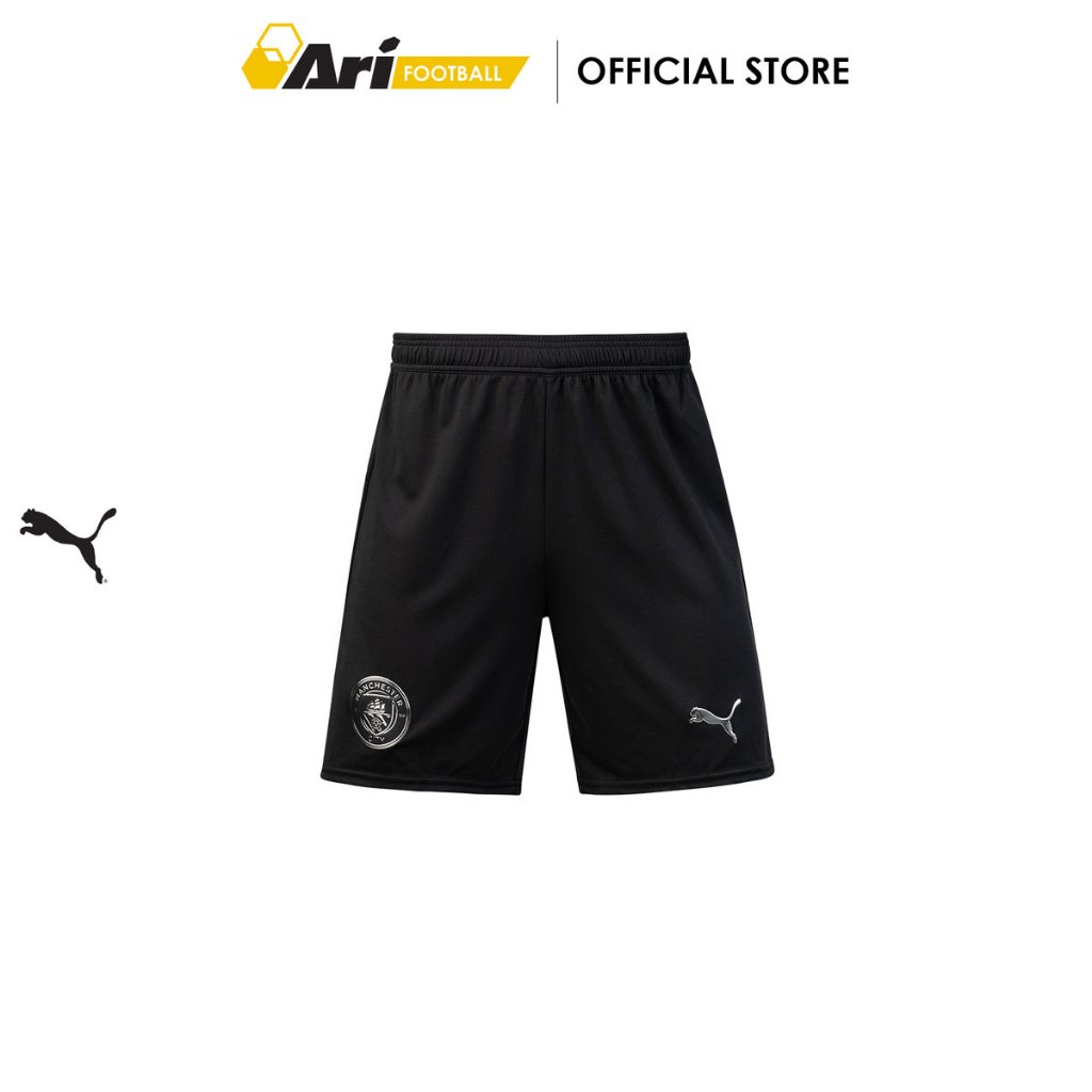 PUMA MANCHESTER CITY 2025 AWAY SHORTS - PUMA BLACK (78037502) กางเกงฟุตบอล พูม่า
