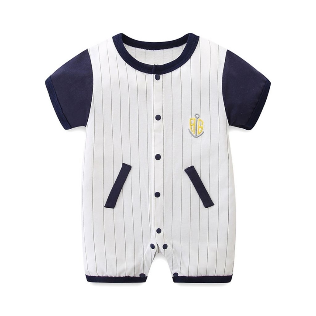 บอดี้สูทลูกชาย S.3-6 เดือน คอตตอน100 งานนิ่ม ผ้าดีมาก - รูปที่ 5