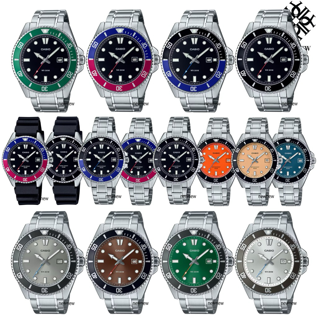 CASIO DURO 200 MDV-106 MDV-107 MDV-106-1 MDV-106-2 MDV-106G-1 MDV-107-1A