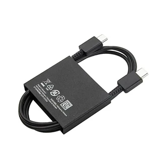 ของแท้ ของใหม่ แยกมาจากเครื่อง EP-DN980 USB-C 3A สายชาร์จ fast charge Type C To C ยาว 1 เมตร สายชาร์จซัมซุง type c to c