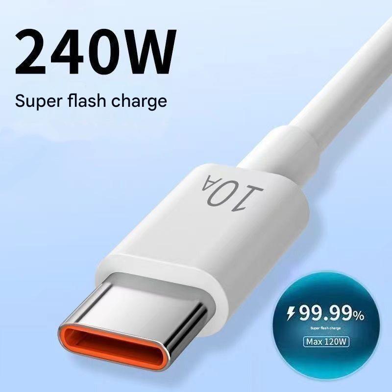 สายชาร์จ USB Type C ยาว 1เมตร /2เมตร สายชาจ Microusb สายชาร์จไมโคร Usb สายชาร์จไทป์ C 5A/10A
