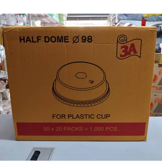 ฝาฮาฟโดม 98 ตรา3A บรรจุ50ใบ/20แถว=1000ชิ้น/ลัง