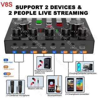 ไมโครโฟน BM800 ครบชุด ไมค์อัดเสียง พร้อมซาวด์การ์ด V8/V8S/F998 และอุปกรณ์ครบชุด ไมค์ร้องเพลง คอนเดนเซอร์ Microphone