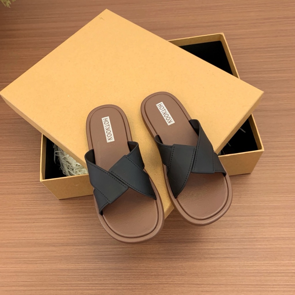 รองเท้าแตะแบบสวม น้ำหนักเบา ใส่สบายพื้นกันลื้นโดนน้ำได้ A889 ราคา ถูกที่สุด ดีลบีเคเค แกลเลอรีภาพที่ 9
