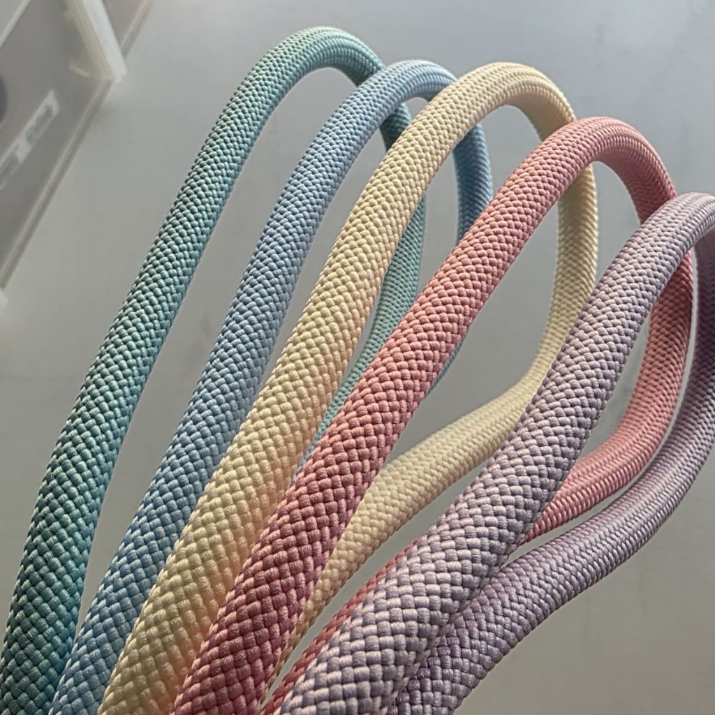 (#110)เชือกกลม polyester ขนาด 8มม. ยาว 2หลา