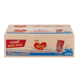 (ยกลัง 36 กล่อง) ดูโกร ออลเอ็นวัน นมUHT รสจืด 180 มล.