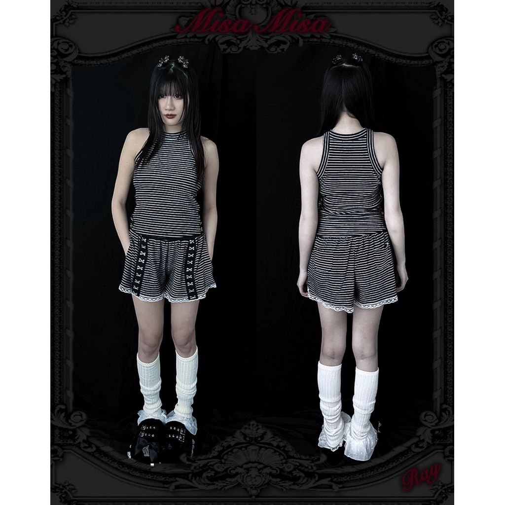 RAY Yoshi Top ( freesize ) , Yoshi pants ( freesize )