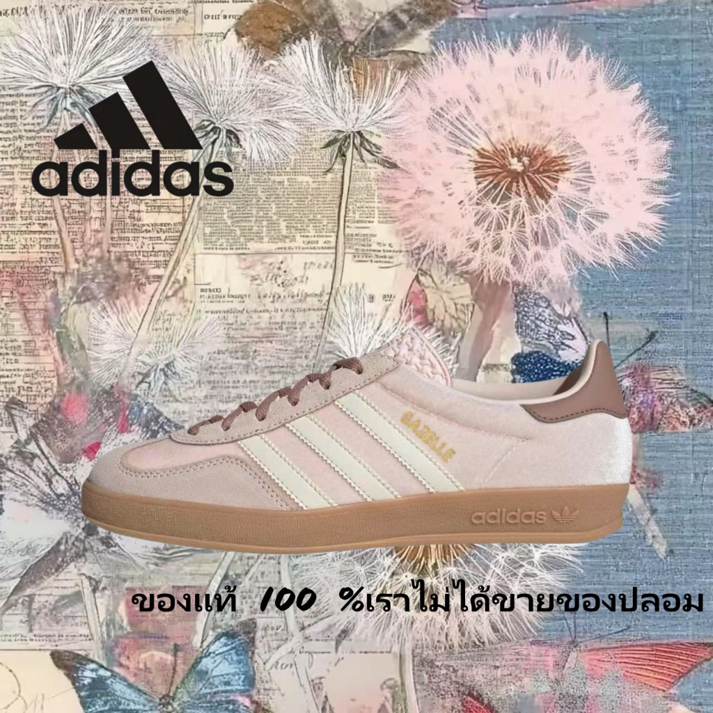 💕ของแท้ 100 % 🍒 adidas originals Samba OG gazelle spezial JR0232 สีชมพู