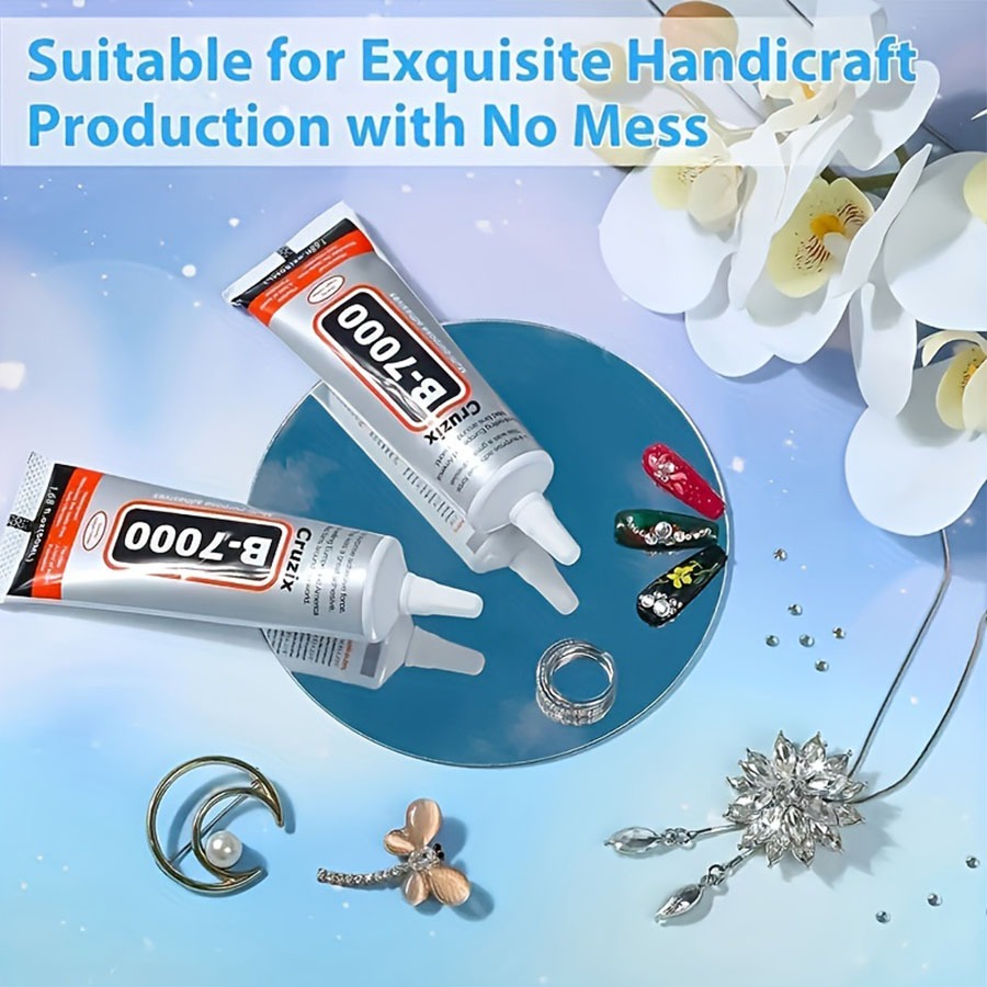 กาว B7000 กาวสำหรับมือถือ กาวใสทำ DIY กาวซ่อมเครื่องประดับและอัญมณี กาวซิลิโคนอเนกประสงค์