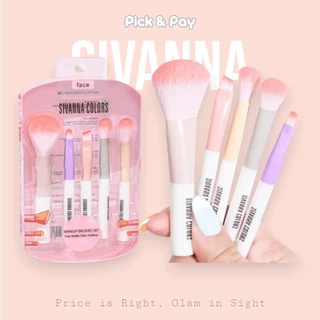 BR07 Sivanna Colors 5-Pieces Makeup Brushes Set ซีเวนน่า 5-พีส เมคอัพ บรัชเชส เซท เซ็ตแปรงแต่งหน้า