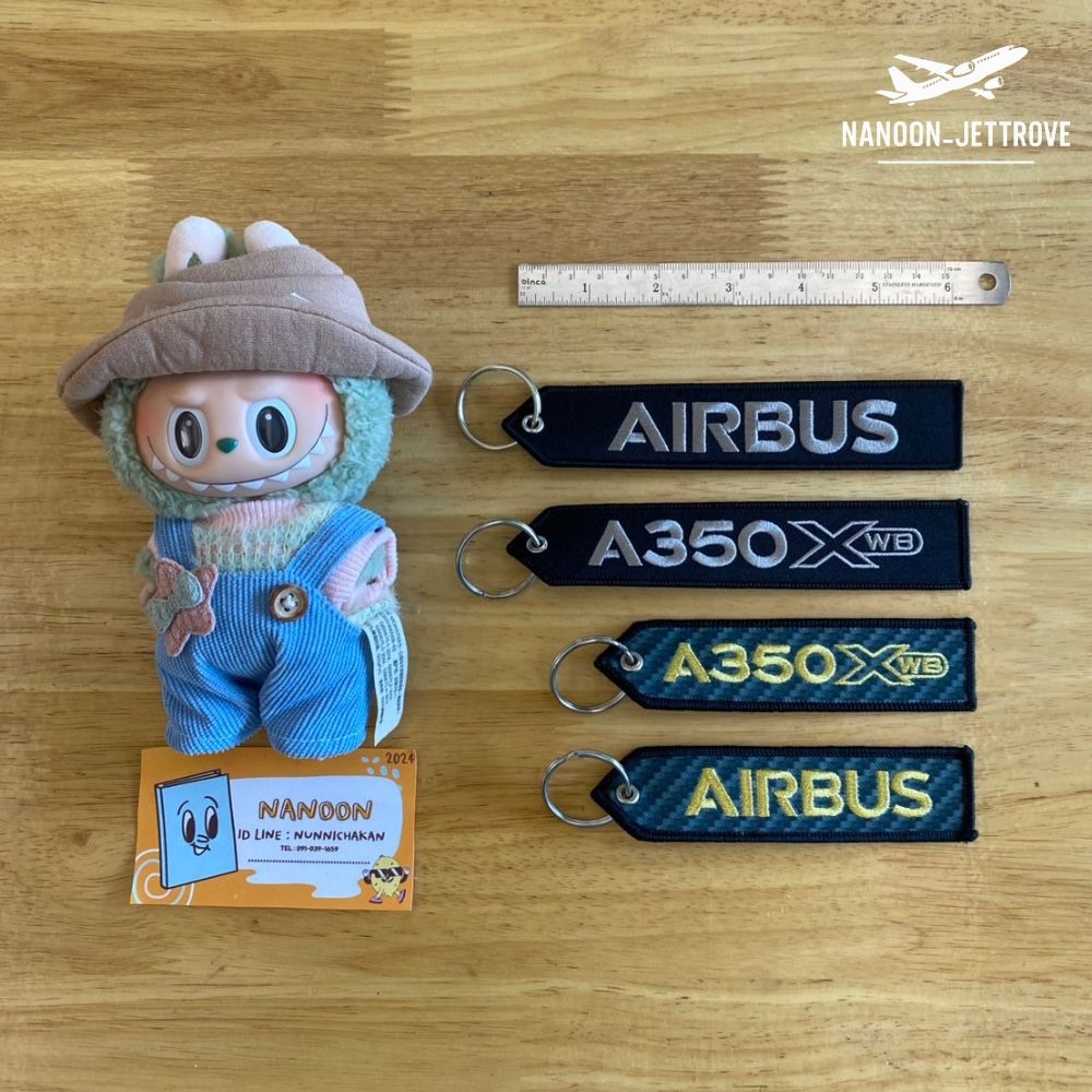 ✈️ NEW พวงกุญแจ Airbus A350XWB Authentic | Rare Item วันเปิดตัวเครื่องบินปี 2015