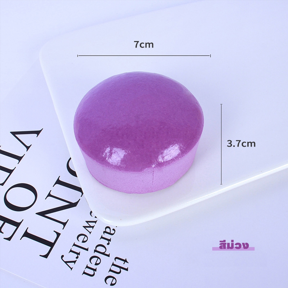 BEVAVAR ของเล่น ของเล่นบีบอัด ขนมปังสร้างสรรค์ สกุชชี่ สุ่มบีบได้ คลายเครียด - รูปที่ 4