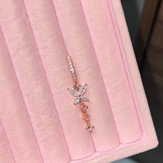 จิวสะดือแบบห่วงล็อค สแตนเลสแท้ พร้อมส่งจากไทย💗ถ่ายจากสินค้าจริง