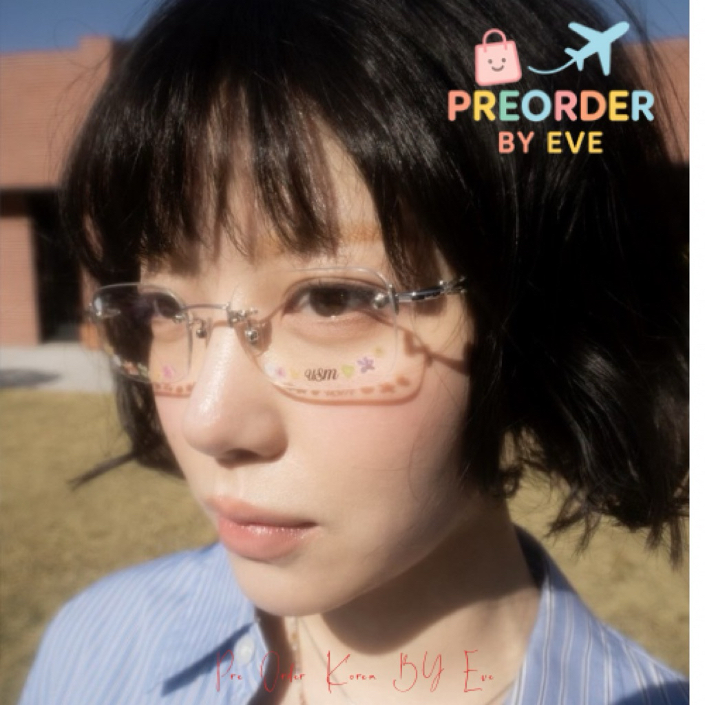 🇰🇷 UnsteadyMarket Bom Bom Rimless Glasses Square