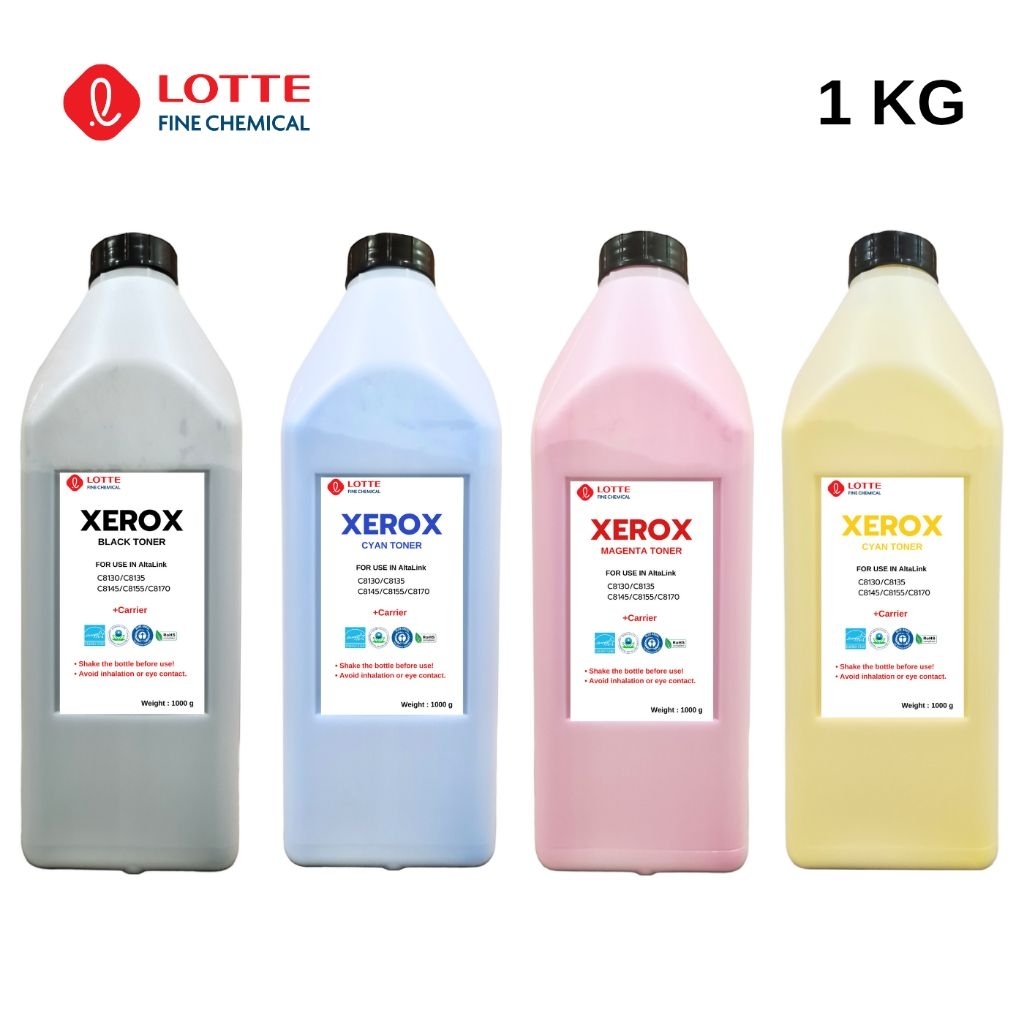 ผงหมึก Xerox AltaLink C8030 C8035 C8045 C8055 (1kg) | Lotte Fine Chemical | พร้อมส่ง ✅