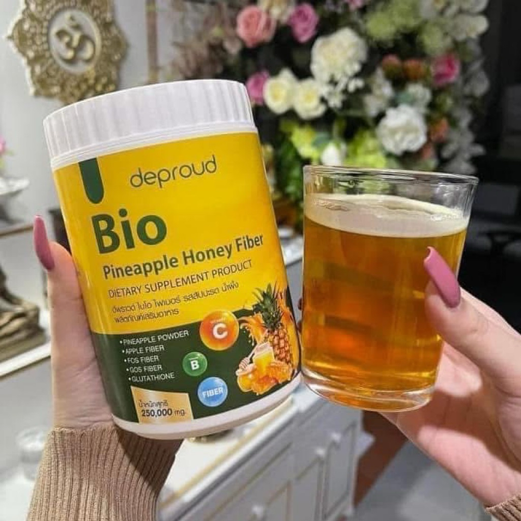deproud bio fiber pineapple honey lime flavour