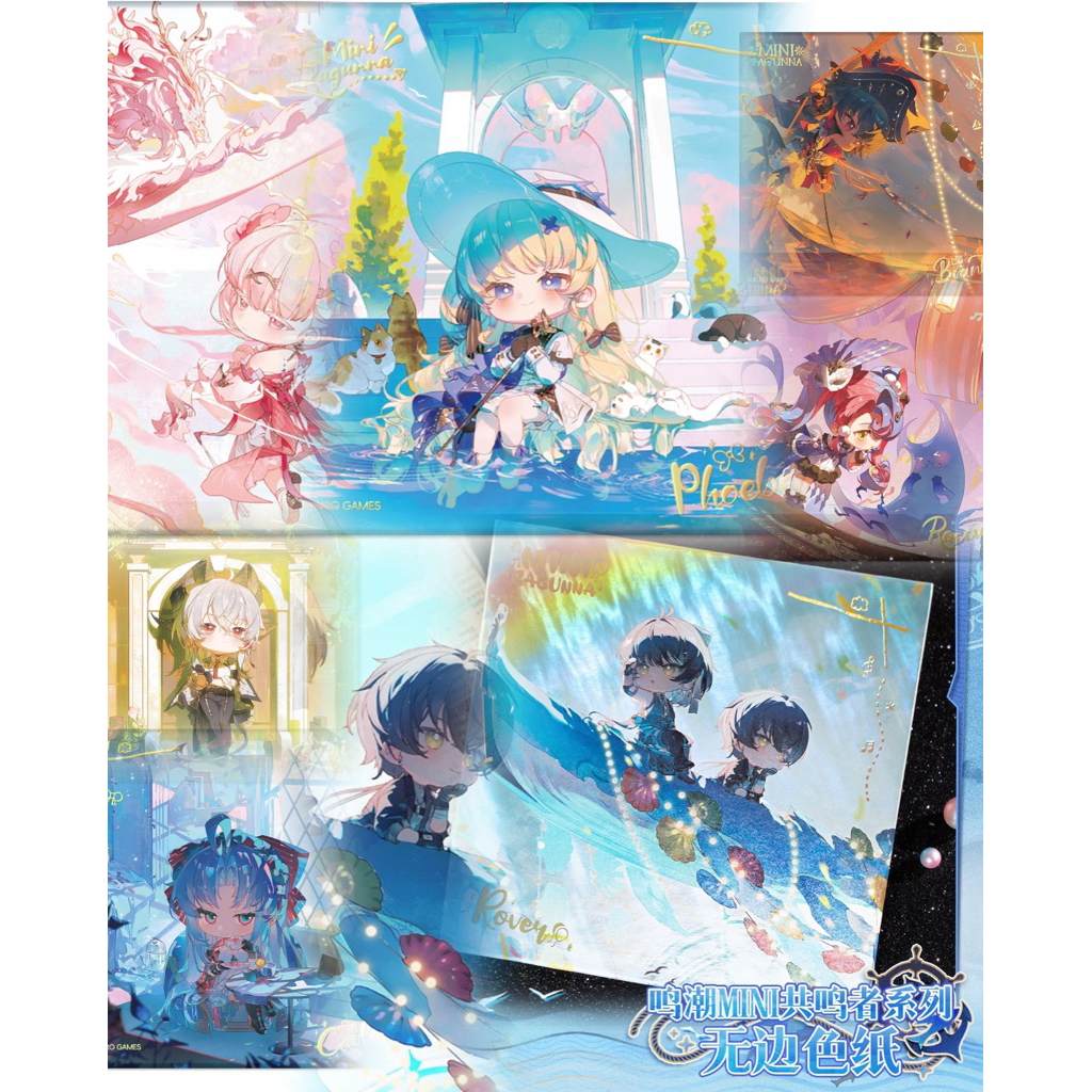 [พร้อมส่ง] Official แท้ 12cm Rinascita Wuthering waves Kuro game Wuwa Kuro game