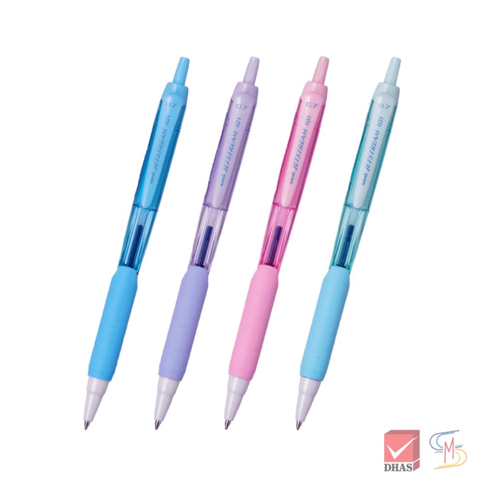 Uni ยูนิ ปากกา ปากกาลูกลื่น Jetstream SXN-101FL-07 น้ำเงิน จำนวน 1 ด้าม