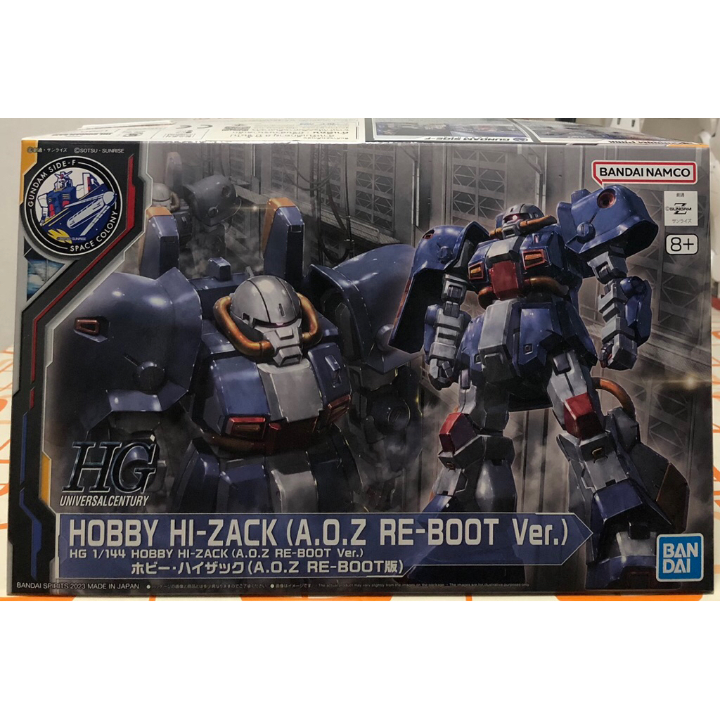 BANDAI GUNDAM SIDE-F HG HOBBY HI-ZACK (A.O.Z RE-BOOT VER.)สภาพกล่อง85-90% (ของใหม่มือ1) พร้อมส่ง