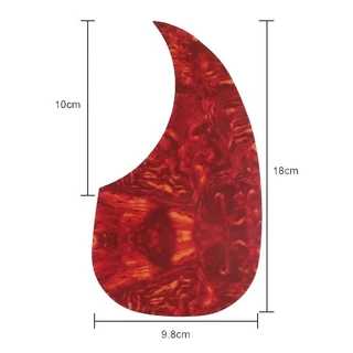 ปิ๊กการ์ดกีตาร์โปร่ง (guitar pick guard) กันรอยขีดข่วน มีกาวสองหน้าในตัว ติดตั้งง่าย สำหรับกีตาร์ 38/41 นิ้ว