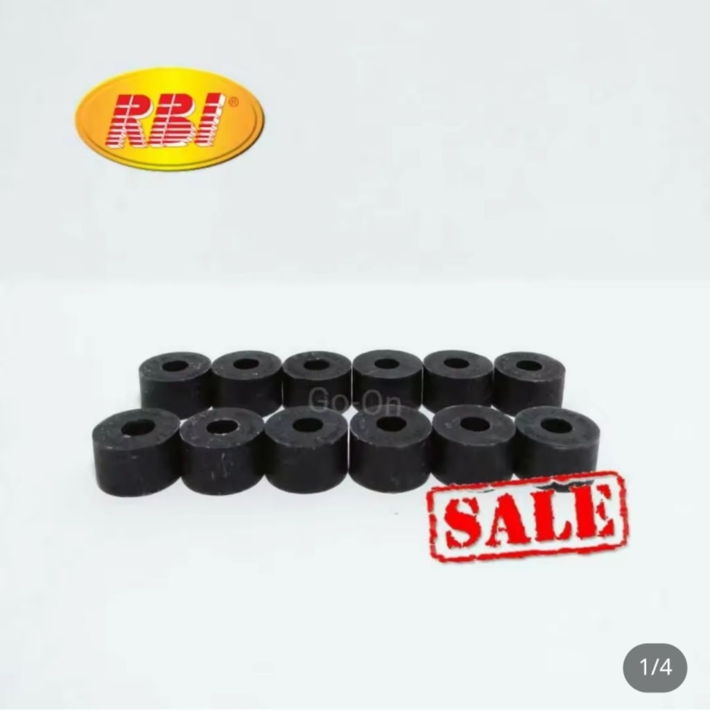 RBI ยางโช๊คอัพ ยางสกรูกันโคลง GR1 GR001 (9-25-16) 56112-09400 (ราคา 12 ตัว)