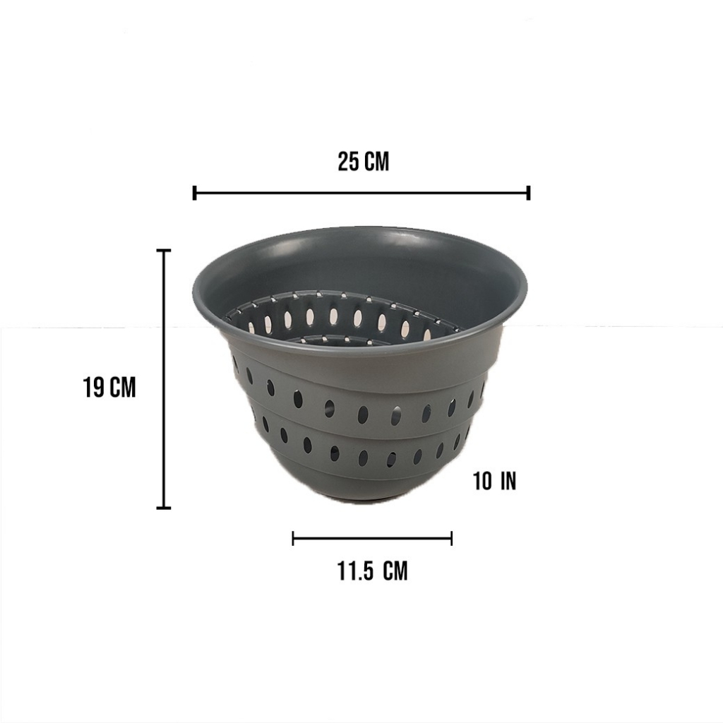 Okay plas  กระถางอินเตอร์ ขนาด 10 นิ้ว
