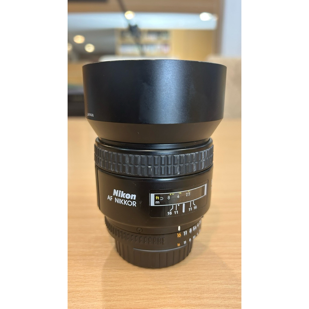 Len Nikon Af Nikkor 85mm 1.8 D