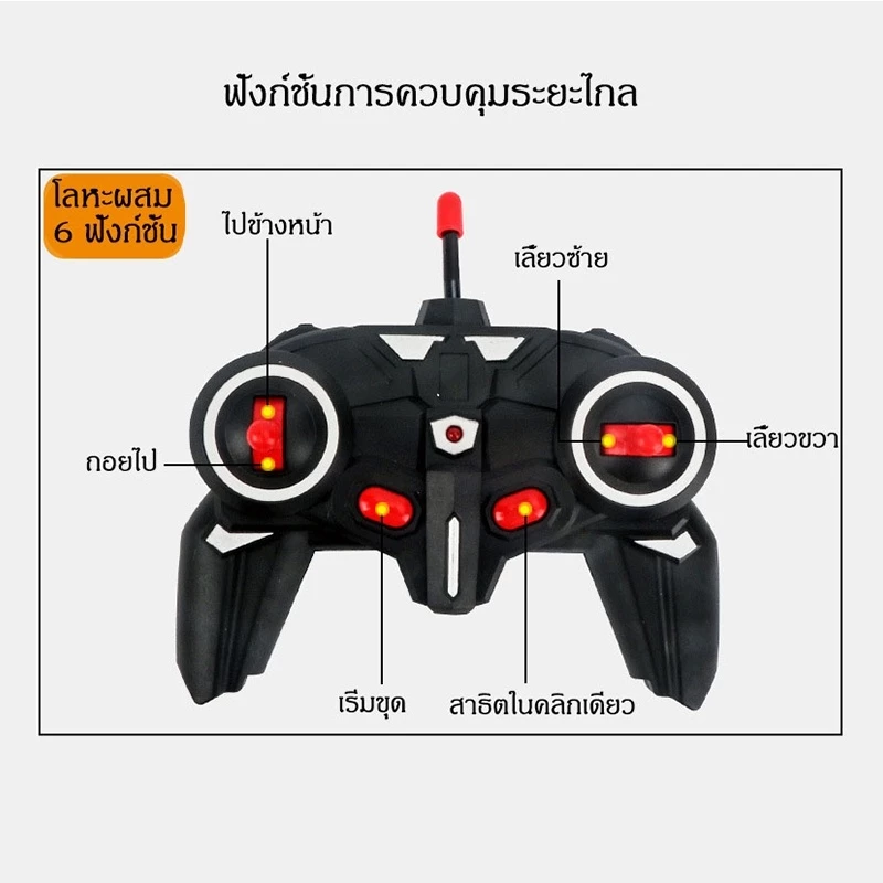 รถขุดบังคับวิทยุ 2.4G รถแม็คโครบังคับ ของเล่นเด็ก! ขุดได้จริง ตักดินได้ รถตักดินบังคับ ล้อแม็กแข็งแรง ตักโยกได้ 360°เสมื thumbnail 4