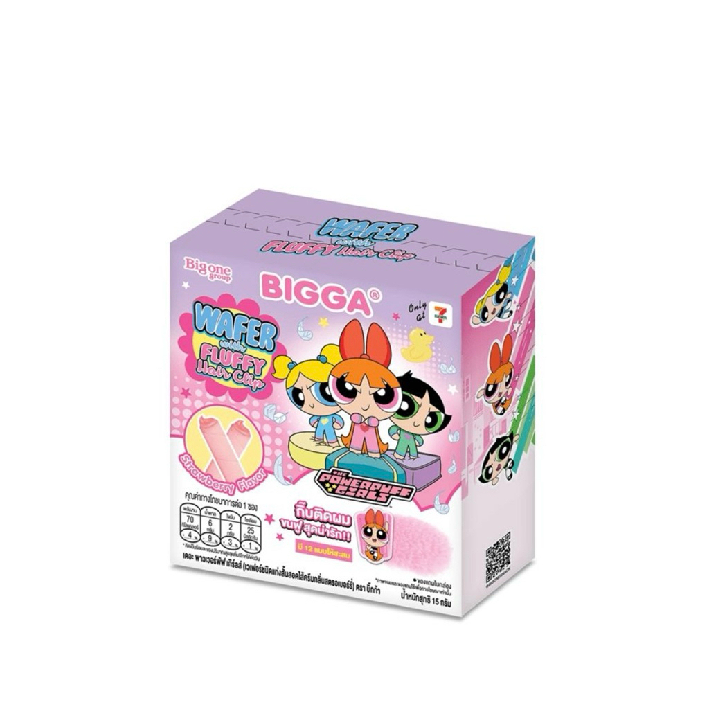 ส่งด่วน!!! กิ๊บติดผมขนฟู The Powerpuff Girls Fluffy Hair Clip พร้อมขนมเวเฟอร์กลิ่นสตรอว์เบอร์รี - รูปที่ 4