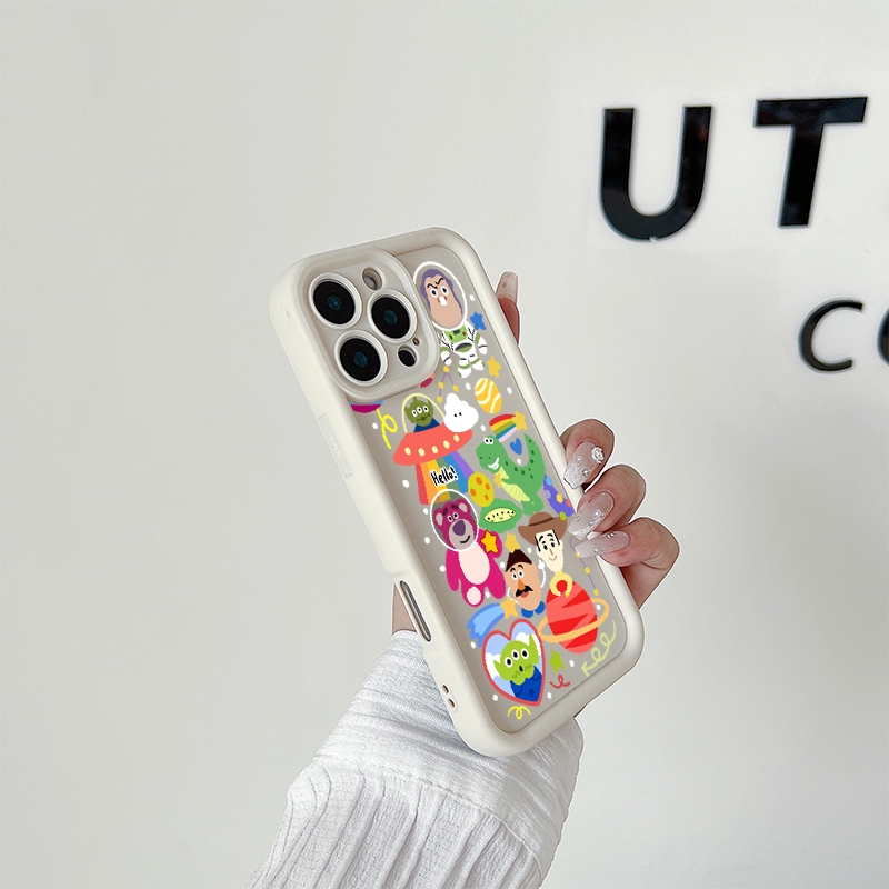 Toy Story เอเลี่ยนหมูปก เคส  Infinix Hot 40i Smart8/8Pro/8Pro+/HD SPARK20/SPARK20C Tecno Spark Go 2024 GT 20 PRO - รูปที่ 3