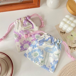 พร้อมส่ง🇹🇭 A089 กระเป๋าหูรูด ถุงหูรูด ลายการ์ตูนหมี กระเป๋าเ…