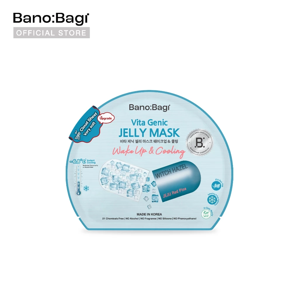 BANOBAGI Vita Genic Jelly Mask - Wake Up & Cooling (1 pc.)