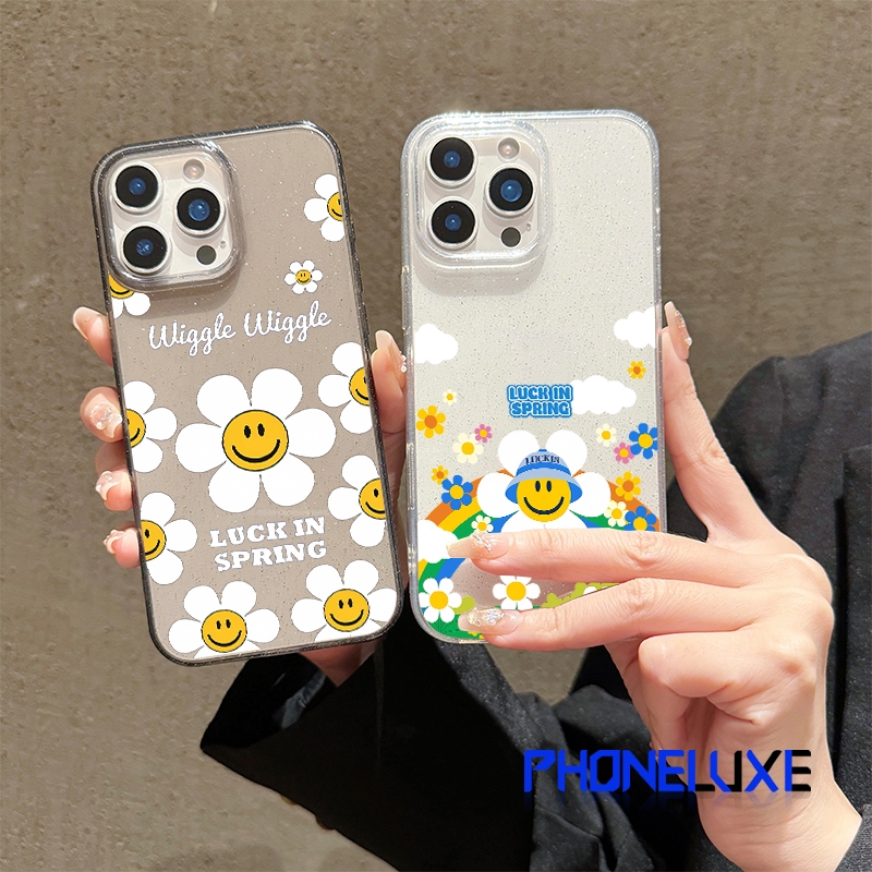 Movin - เคส iPhone 16 15 Pro Max iPhone 11  นุ่มสีสันสดใส พร้อมลายดอกทานตะวันสีรุ้งสุดน่ารัก