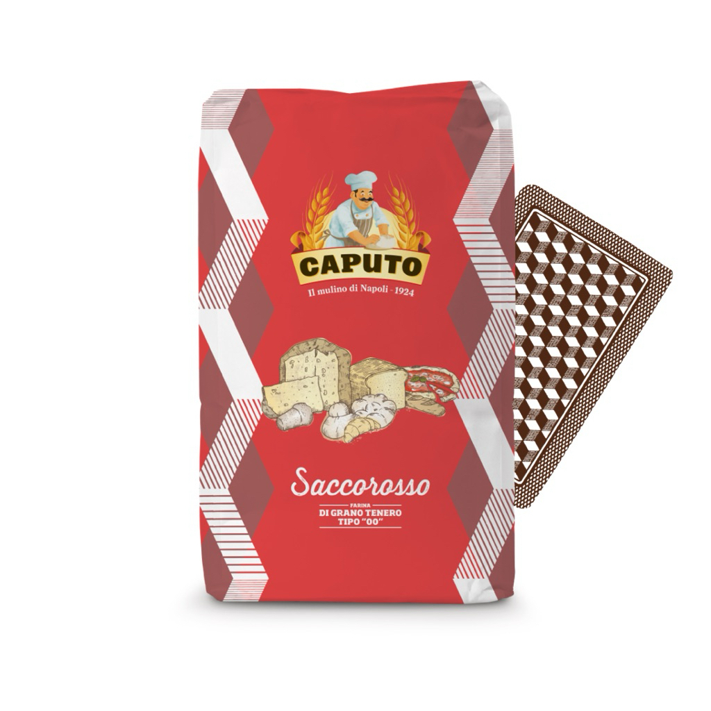 CAPUTO Saccorosso Baking Flour แป้งขนมปังและพิซซ่า 25KG
