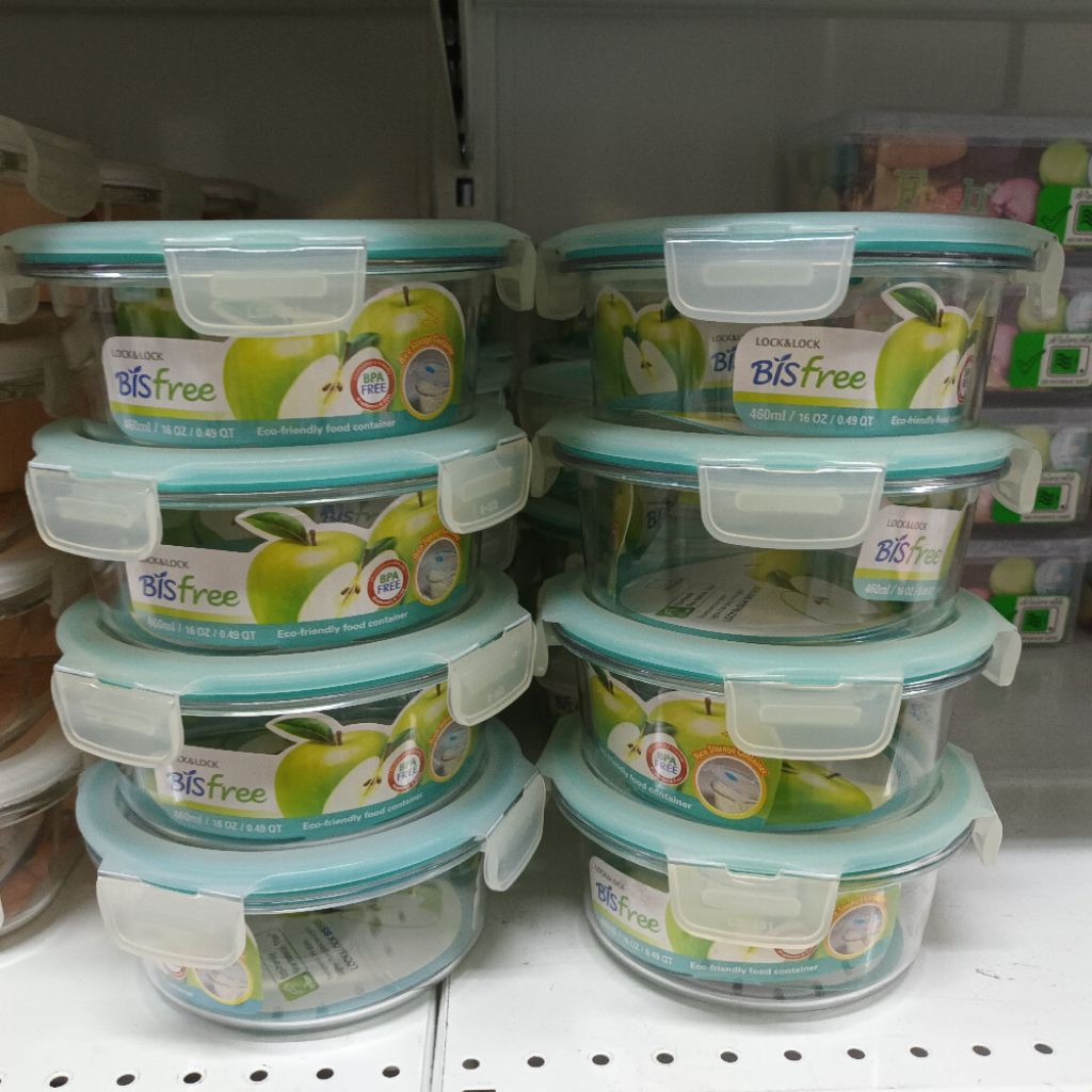 Locknlock​ กล่อง​ใส่​อาหาร​เด็ก​ กล่อง​ใส่​ขนม​ 460ml.