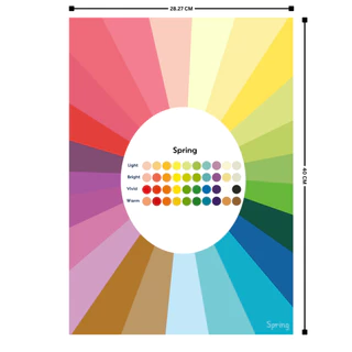 กดโค้ดลดเพิ่ม ทดสอบ Personal Color ของคุณได้ด้วยตัวเองง่ายๆ แผ่น Personal Color Chart ไม่ใช่ภาษาจีน