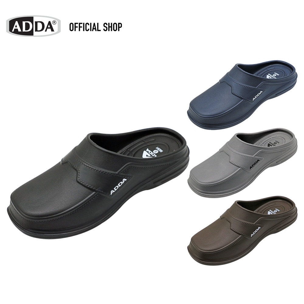 ADDA รองเท้าแตะลำลองผู้ชายแบบสวม รุ่น 58201M1  (ไซส์ 7-10)