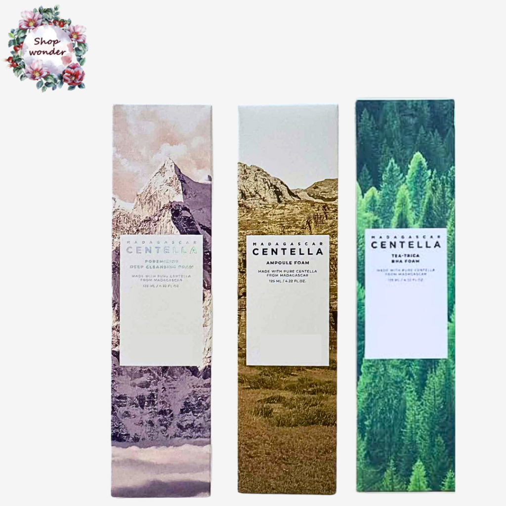 Skin1004 Madagascar Centella Ampoule Foam./ Centella Poremizing Foam / Tea trica bha foam125ml มาดาก