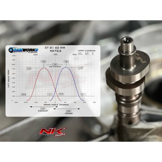 แคมชาร์ฟ Wave125-I 2013-2022/CT125 Gen1 ขนาดลูกสูบ57-60 mm. …